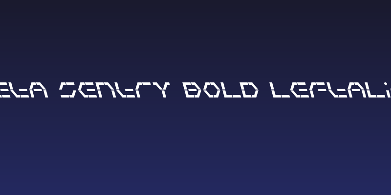 Zeta Sentry Bold Leftalic Social Header