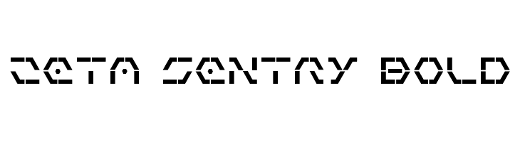Zeta Sentry Bold  Frei Schriftart Herunterladen