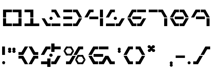 Zeta Sentry Bold Font Alte caractere