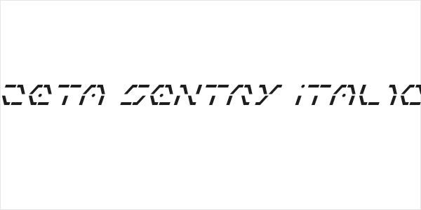 Zeta Sentry Italic Logo
