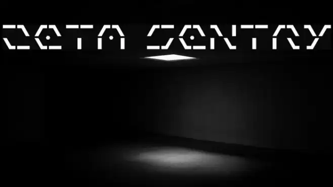 Zeta Sentry Font examples