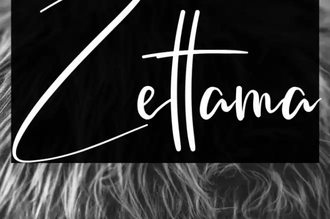 Zettama Font examples