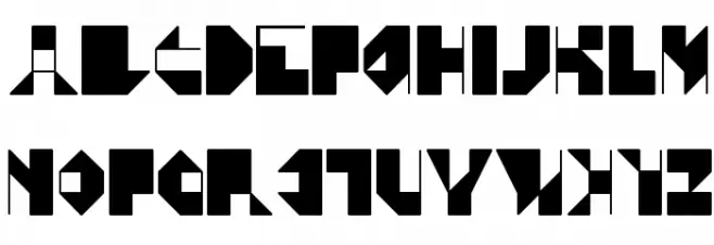 Zev フォント 大文字