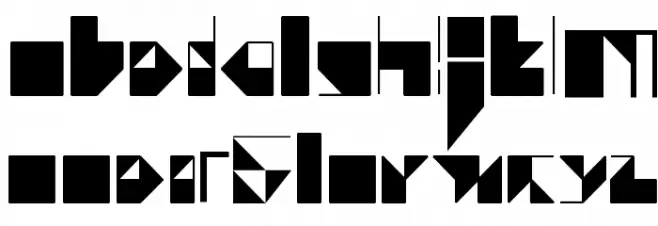 Zev フォント 小文字