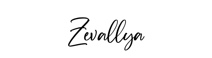 Zevallya  フリーフォントのダウンロード