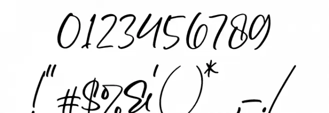 Zevallya Font OTHER CHARS