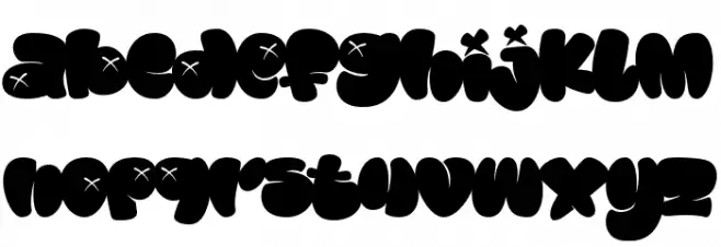 Zeyko Crew خط أحرف صغيرة