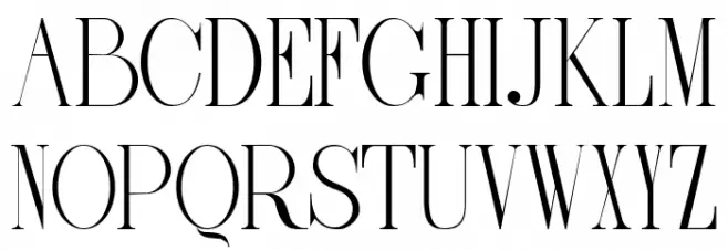 zebrazil Font UPPERCASE