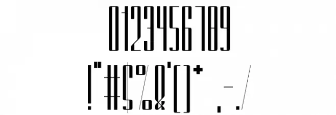 zemiakovy salat CE Font OTHER CHARS