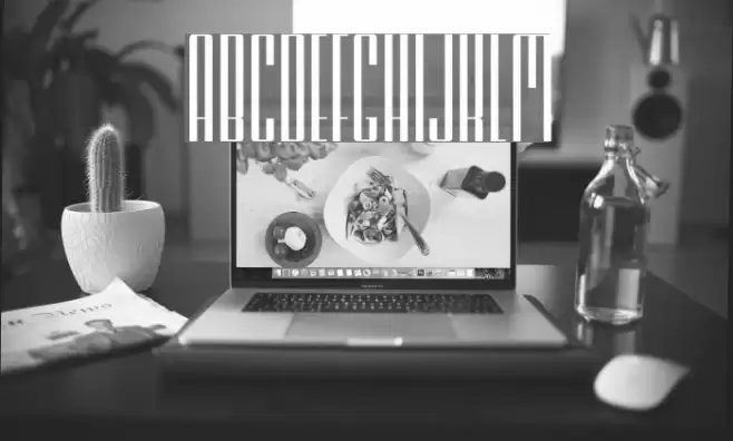 zemiakovy salat CE Font examples