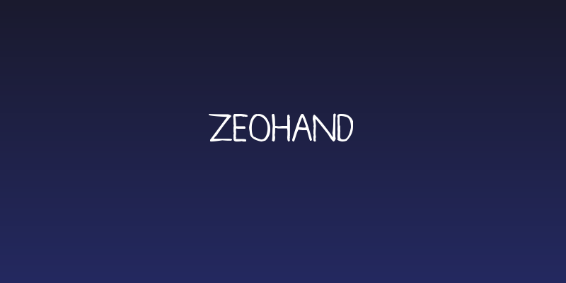 zeohand Social Header