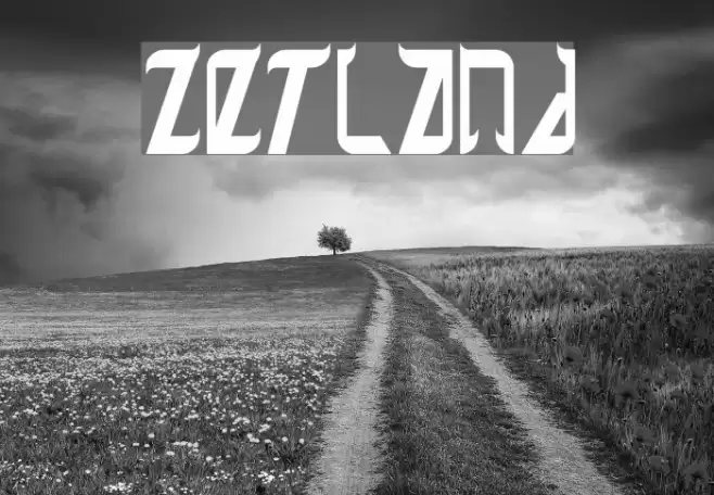 zetland Font examples