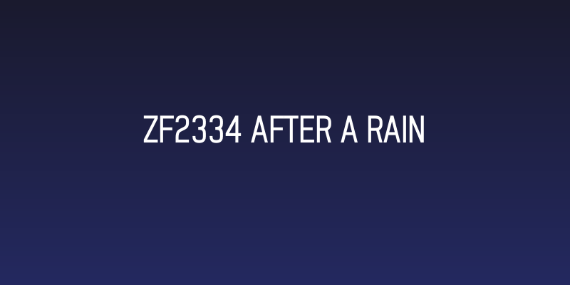 ZF2334 After A Rain Social Header