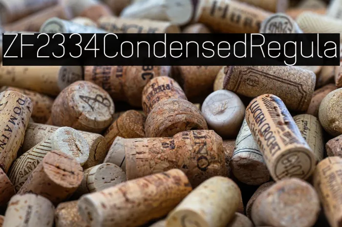 ZF2334 Condensed Regular Example 1