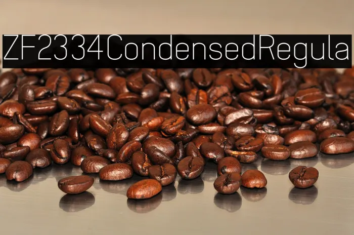 ZF2334 Condensed Regular Example 3