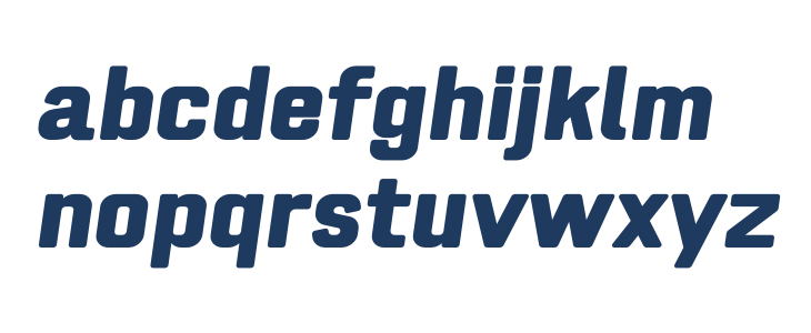 ZF2334 Square Black Italic Lowercase