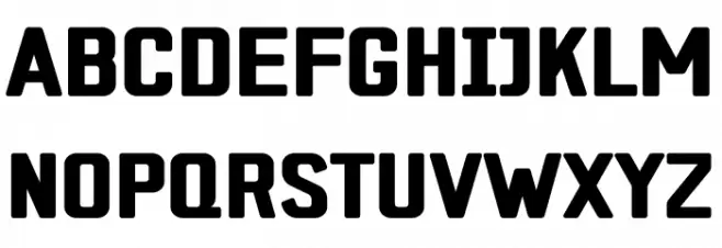 ZF2334 Square Black Schriftart Gro&szlig;