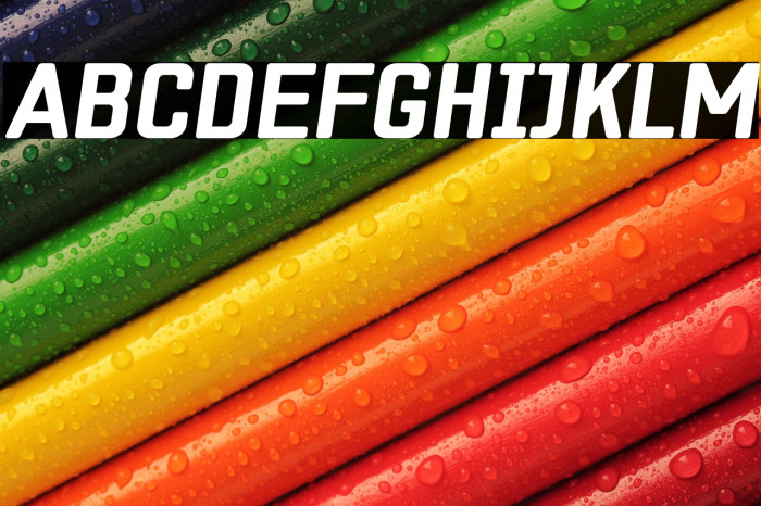 ZF2334 Square Bold Italic Example 2