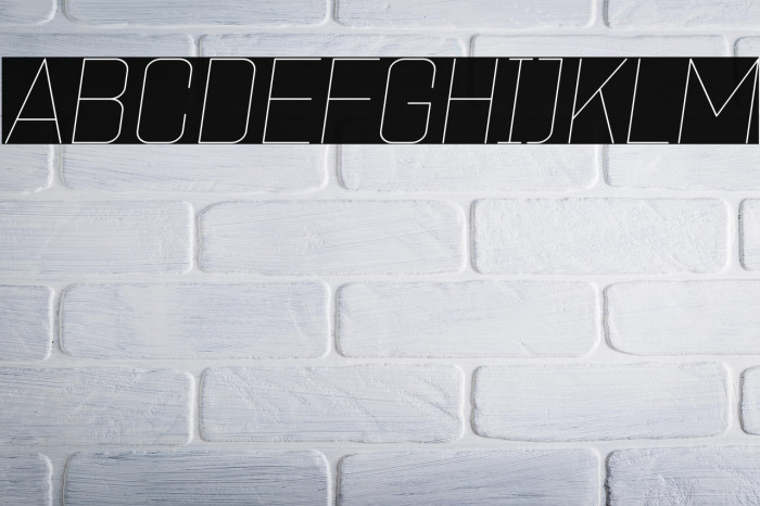 ZF2334 Square Hairline Italic Example 3