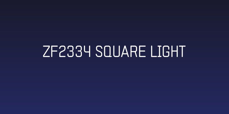 ZF2334 Square Light Social Header