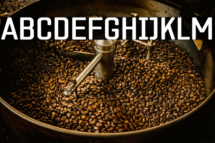 ZF2334 Square Regular Schriftart examples