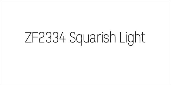 ZF2334 Squarish Light Logo