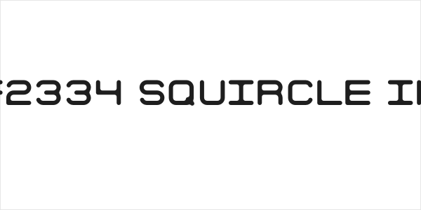 ZF2334 Squircle Ink Logo