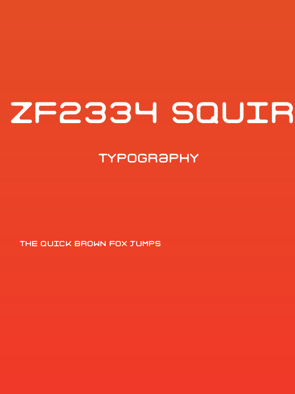 ZF2334 Squircle Ink Poster