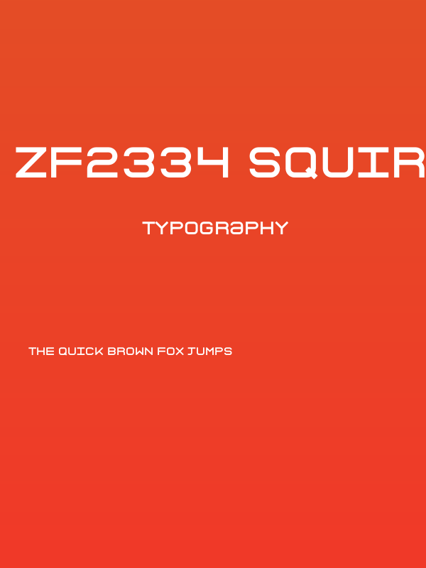 ZF2334 Squircle Regular Poster