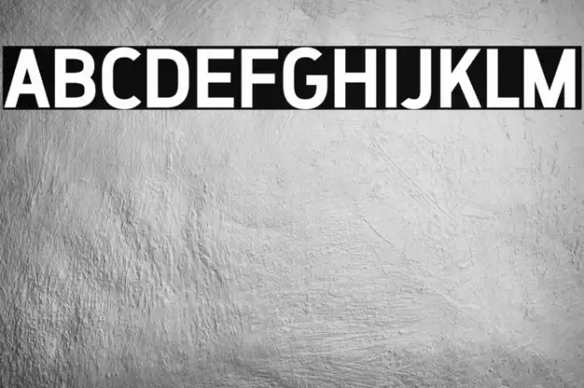 ZF2334 That's All Right Bold Caratteri examples