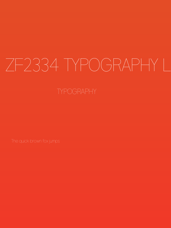 ZF2334 Typography Love Hairline Poster