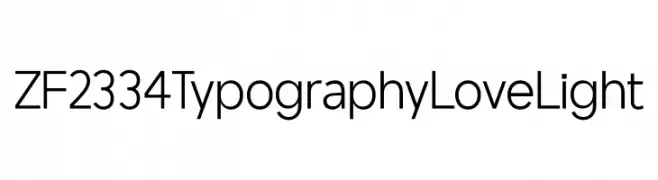 ZF2334 Typography Love Light  Fuentes Gratis Descargar