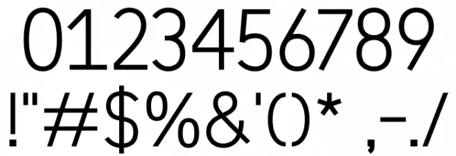 ZF2334 Typography Love Light Font OTHER CHARS