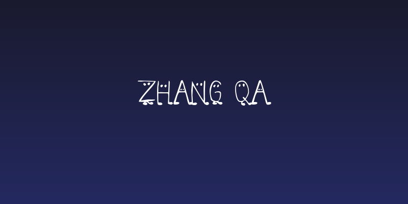 Zhang QA Social Header