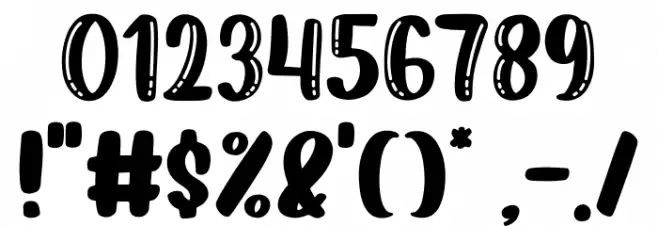 Zhinsk Font OTHER CHARS