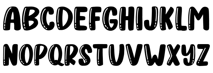 Zhinsk Font Litere mici