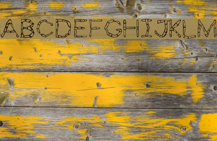 Zholly Display Font examples