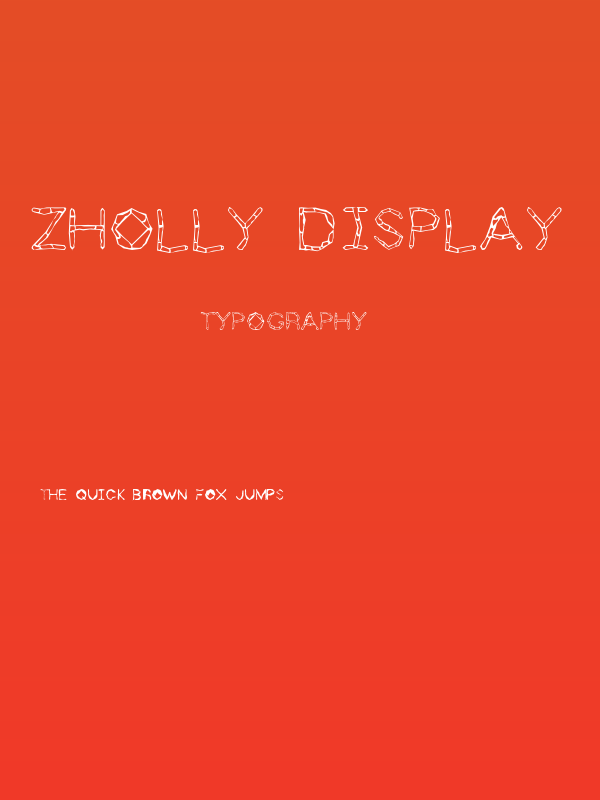 Zholly Display Poster