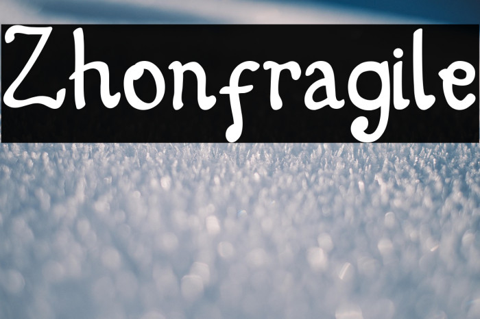 Zhonfragile Example 1