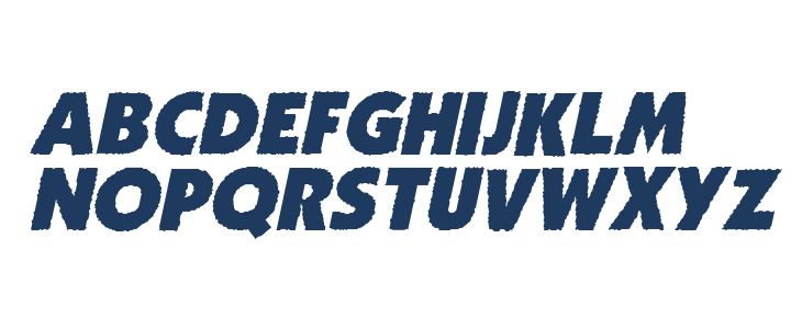 ZhukovZippo-Italic Lowercase