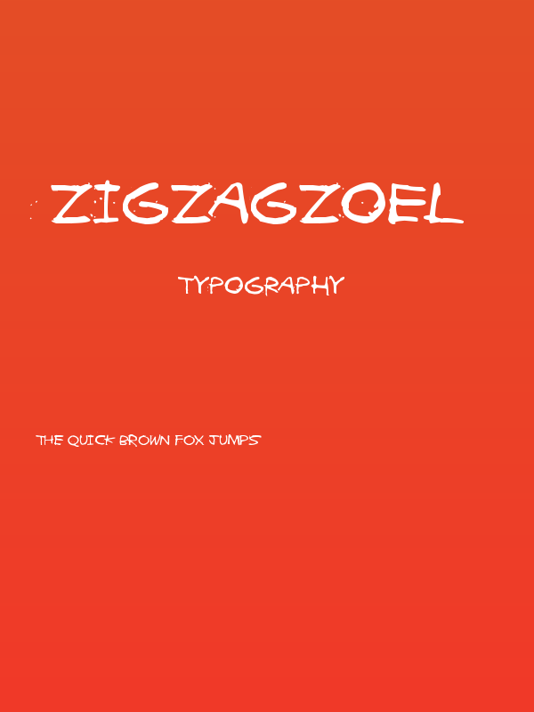 ZIGZAGZOEL Poster