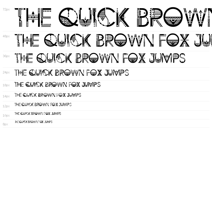 ZILAP GEOMETRIK Waterfall