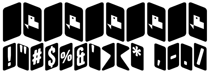 ZiGzAgEo-Regular Font Alte caractere