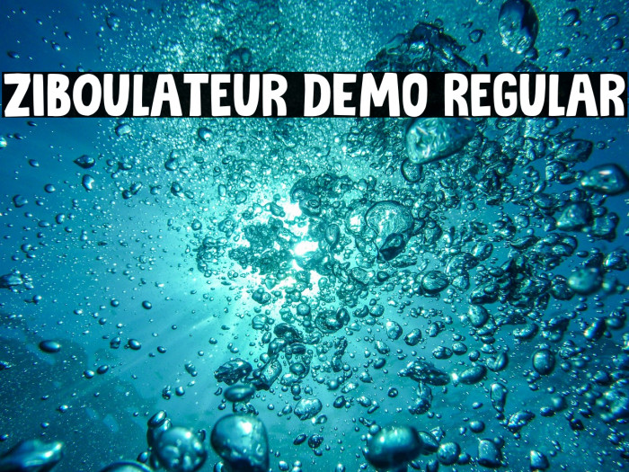 Ziboulateur DEMO Regular Example 2