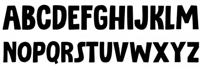 Ziboulateur DEMO Regular Fonte MINÚSCULAS