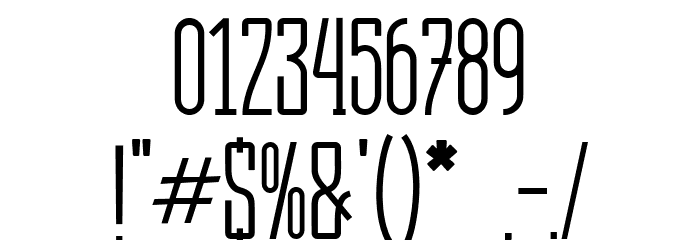 Zibryain demo Regular Font OTHER CHARS