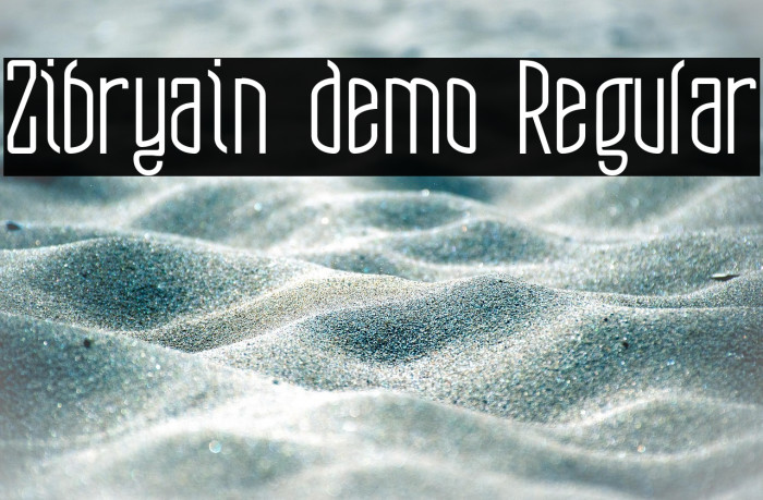 Zibryain demo Regular Example 1