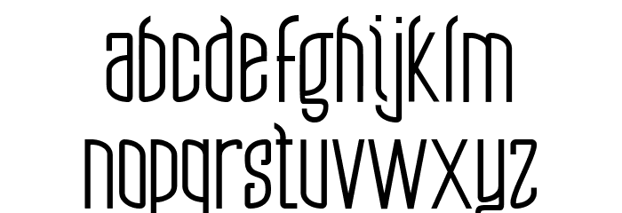Zibryain demo Regular Font LOWERCASE