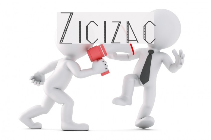 Zicizac Font examples