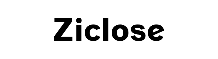 Ziclose  नि: शुल्क फ़ॉन्ट्स डाउनलोड